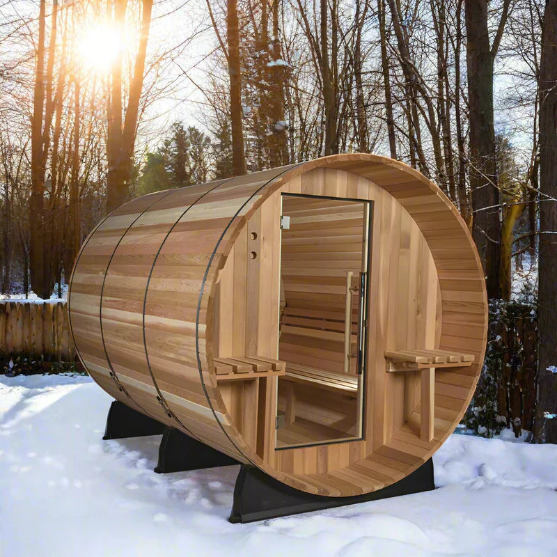 Yuanjie Boreal Deluxe Barrel Sauna