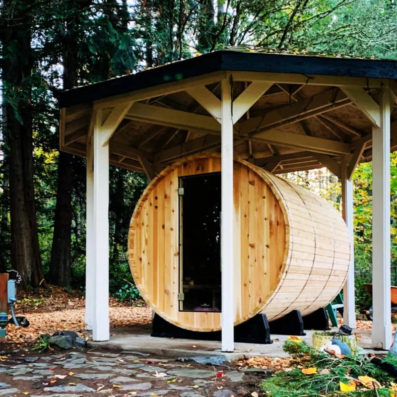 Yuanjie Solstice Panorama Barrel Sauna